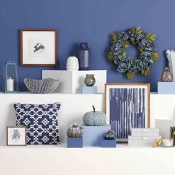 Grace Mitchell Blue Water Hyacinth Box, 13x4 11 Grace Mitchell Blue Water Hyacinth Box, 13x4 -Home Decor Shop grace mitchell blue water hyacinth box 13x4 4