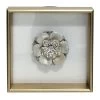 Grace Mitchell Framed Metallic Flower Wall Art, 12" 1 Grace Mitchell Framed Metallic Flower Wall Art, 12" -Home Decor Shop grace mitchell framed metallic flower wall art 12