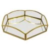 Grace Mitchell Gold Edge Mirror Tray, 10" -Home Decor Shop grace mitchell gold edge mirror tray 10