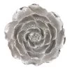 Grace Mitchell Silver Flower Decor, 9" -Home Decor Shop grace mitchell silver flower decor 9