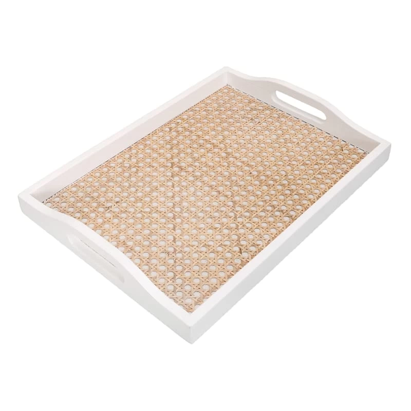Grace Mitchell Wooden Decorative Tray, Large 3 Grace Mitchell Wooden Decorative Tray, Large