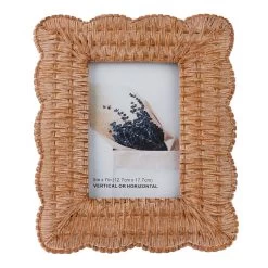 Grace Mitchell Woven-Look Tabletop Photo Frame, 5x7