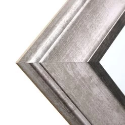 Grey & Black Framed Wall Mirror, 24x58 -Home Decor Shop grey black framed wall mirror 24x58 5