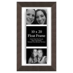 Grey Floating Wall Frame, 10x20