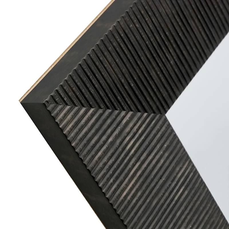 Grey Framed Ornate Wall Mirror, 22x28 6 Grey Framed Ornate Wall Mirror, 22x28 - Image 4