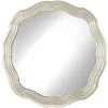 Grey Gallery Round Wall Mirror, 32" -Home Decor Shop grey gallery round wall mirror 32