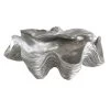 Grey Seashell Flowerpot, 6" 2 Grey Seashell Flowerpot, 6" -Home Decor Shop grey seashell flowerpot 6