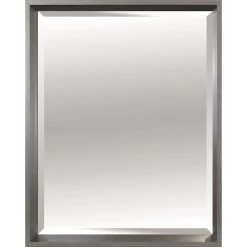 Grey Studio Wall Mirror, 22x28