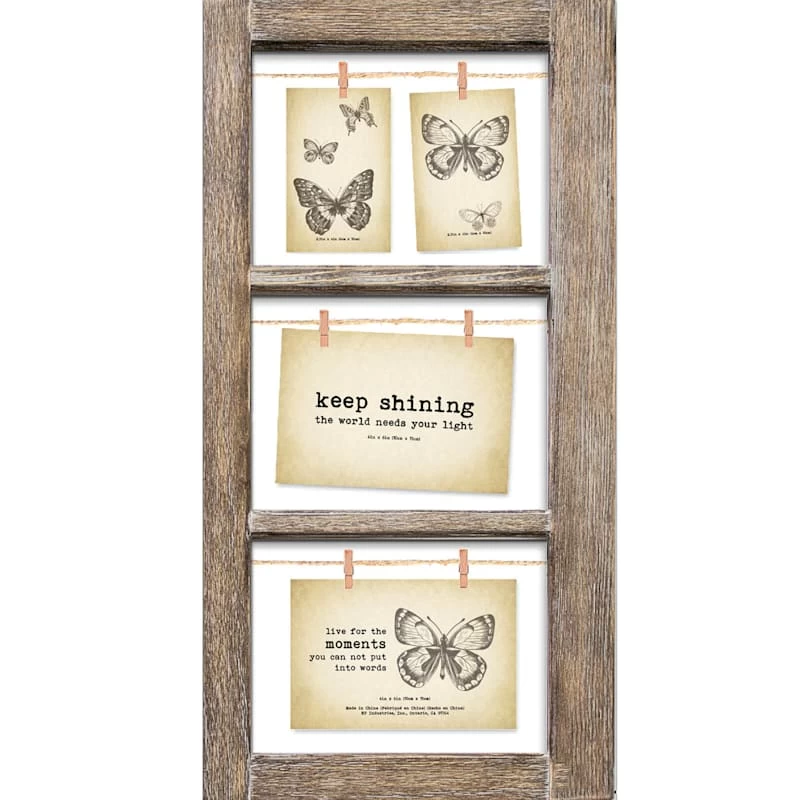 Grey Wall Frame, 13x25 3 Grey Wall Frame, 13x25