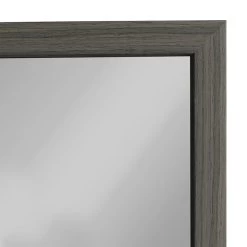 Grey Wash Thin Framed Leaner Mirror, 24x58 -Home Decor Shop grey wash thin framed leaner mirror 24x58 3