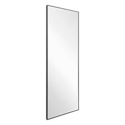Grey Wash Thin Framed Leaner Mirror, 24x70 -Home Decor Shop grey wash thin framed leaner mirror 24x70 2