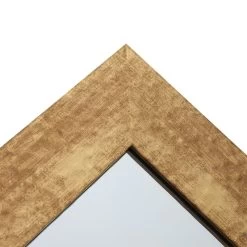Hammered Gold Framed Wall Mirror, 22x28 -Home Decor Shop hammered gold framed wall mirror 22x28 3