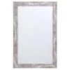 Hammered Silver Framed Wall Mirror, 24x36 -Home Decor Shop hammered silver framed wall mirror 24x36 1