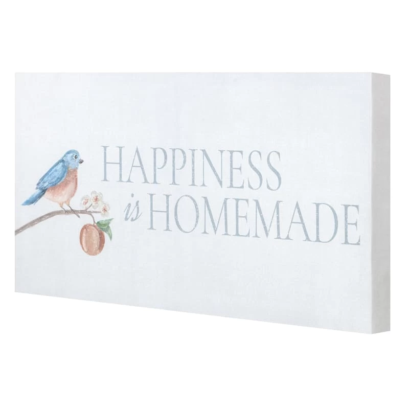 Happiness Is Homemade Canvas Wall Art, 20x10 4 Happiness Is Homemade Canvas Wall Art, 20x10 - Image 2