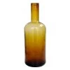 Honeybloom Amber Bottle Flower Vase, 8" 1 Honeybloom Amber Bottle Flower Vase, 8" -Home Decor Shop honeybloom amber bottle flower vase 8