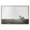 Honeybloom Framed Sheep Canvas Wall Art, 36x24 -Home Decor Shop honeybloom framed sheep canvas wall art 36x24 1