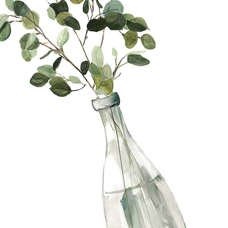 Honeybloom Glass Framed Floral Print Wall Art, 17x21 4 Honeybloom Glass Framed Floral Print Wall Art, 17x21 - Image 2