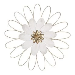 Honeybloom Metal Flower Wall Art, 20x20