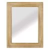 Honeybloom Square Wood Wall Mirror, 28x36 -Home Decor Shop honeybloom square wood wall mirror 28x36 1
