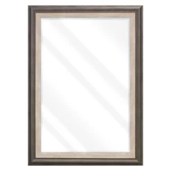 Janice Black Wall Mirror, 31x43