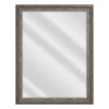 Janice Sable & Grey Framed Wall Mirror, 43x55 -Home Decor Shop janice sable grey framed wall mirror 43x55 1