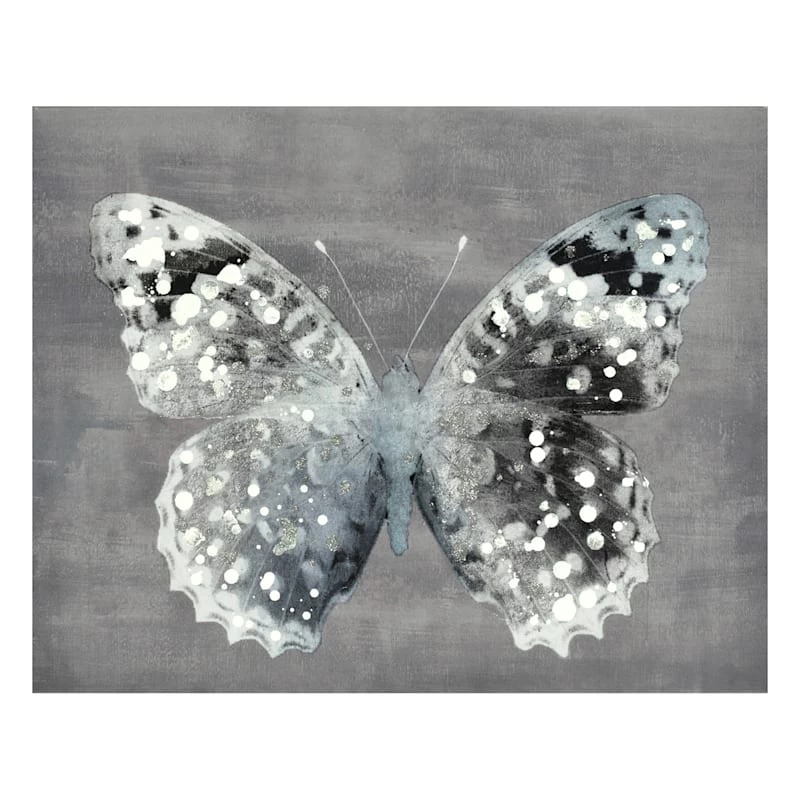 Laila Ali Butterfly Canvas Wall Art, 20x16 3 Laila Ali Butterfly Canvas Wall Art, 20x16