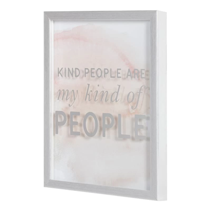 Laila Ali Glass Framed Kind People Are My Kind Of People Print Wall Art, 11x14 4 Laila Ali Glass Framed Kind People Are My Kind Of People Print Wall Art, 11x14 - Image 2