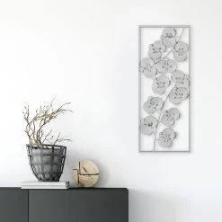 Laila Ali White Floral Panel Wall Art, 14x36 7 Laila Ali White Floral Panel Wall Art, 14x36 -Home Decor Shop laila ali white floral panel wall art 14x36 3