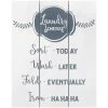 Laundry Schedule Wood Canvas Wall Art, 11x14 -Home Decor Shop laundry schedule wood canvas wall art 11x14 1