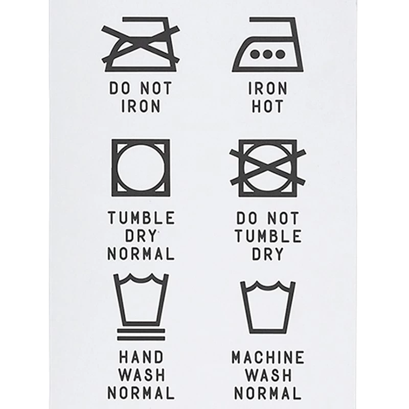 Laundry Symbols Wall Art, 12x44 4 Laundry Symbols Wall Art, 12x44 - Image 2
