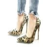 Leopard Print Heels & Torn Jeans Canvas Wall Art, 12x16 -Home Decor Shop leopard print heels torn jeans canvas wall art 12x16 1
