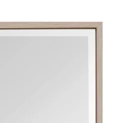 Light Natural Thin Framed Leaner Mirror, 24x58 -Home Decor Shop light natural thin framed leaner mirror 24x58 3