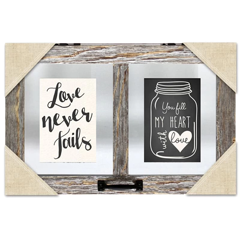 Love Never Fails Grey Float Frame, 19x12.5 3 Love Never Fails Grey Float Frame, 19x12.5