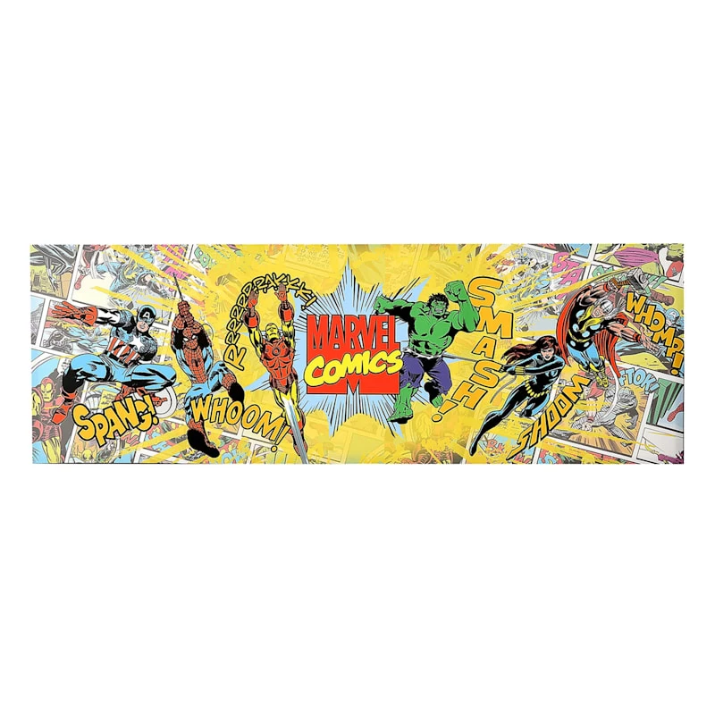 Marvel Comics Canvas Wall Art, 36x12 3 Marvel Comics Canvas Wall Art, 36x12
