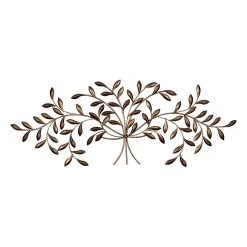 Metal Botanical Branch Wall Decor, 42x16