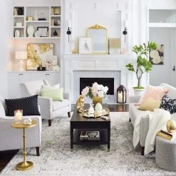 Metallic Vase, 10" -Home Decor Shop metallic vase 10 2