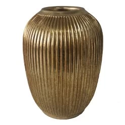 Metallic Vase, 10"