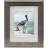 Miranda 16x20 Matted To 11x14 Poster Wall Frame, Gray -Home Decor Shop miranda 16x20 matted to 11x14 poster wall frame gray