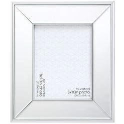 Mirror On Mirror Tabletop Photo Frame, 8x10