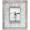 Natural Wash Outer Profile With White Openwork Inner Photo Frame, 5x7 -Home Decor Shop natural wash outer profile with white openwork inner photo frame 5x7 1
