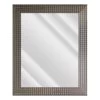 Nessa Dark Espresso Wall Mirror, 29x35 -Home Decor Shop nessa dark espresso wall mirror 29x35 1