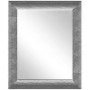 Nubia Silver Wall Mirror, 29x35 -Home Decor Shop nubia silver wall mirror 29x35 1