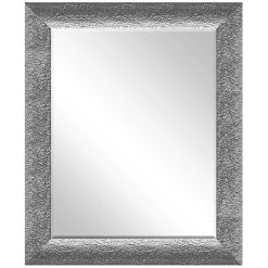 Nubia Silver Wall Mirror, 29x35