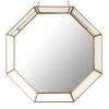 Octagon Wall Mirror, 18" -Home Decor Shop octagon wall mirror 18