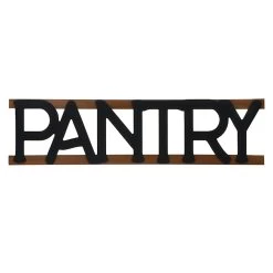 Pantry Wooden Wall Decor, 32x8