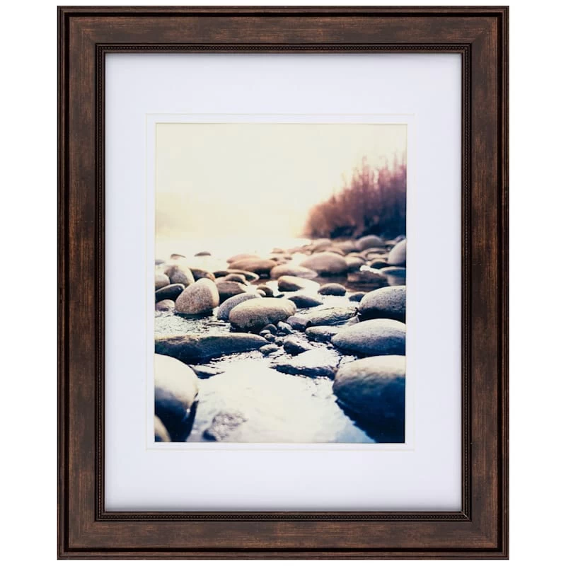 Pick & Mix 11x14 Matted To 8x10 Beaded Wall Frame, Bronze 3 Pick & Mix 11x14 Matted To 8x10 Beaded Wall Frame, Bronze