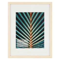 Pick & Mix 11x14 Matted To 8x10 Linear Wall Frame, Natural