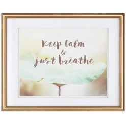 Pick & Mix 14x18 Matted To 11x14 Beaded Wall Frame, Gold