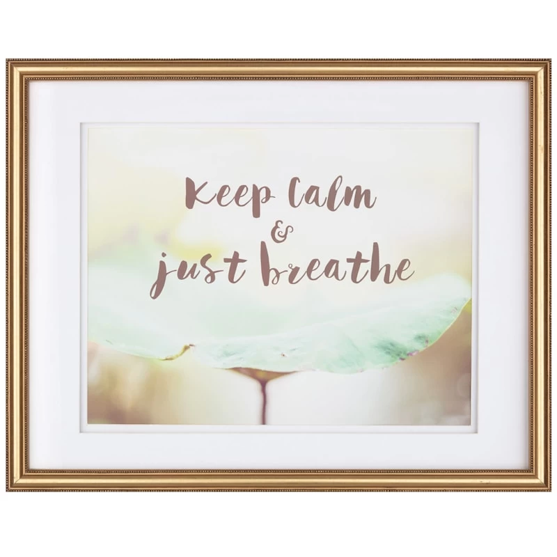 Pick & Mix 14x18 Matted To 11x14 Beaded Wall Frame, Gold 3 Pick & Mix 14x18 Matted To 11x14 Beaded Wall Frame, Gold