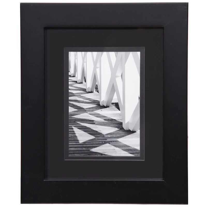 Pick & Mix 8x10 Matted To 5x7 Linear Wall Frame, Black 3 Pick & Mix 8x10 Matted To 5x7 Linear Wall Frame, Black